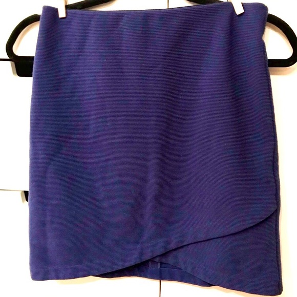 LOFT Dresses & Skirts - Royal Blue Loft Tulip Pencil Mini Skirt XSP